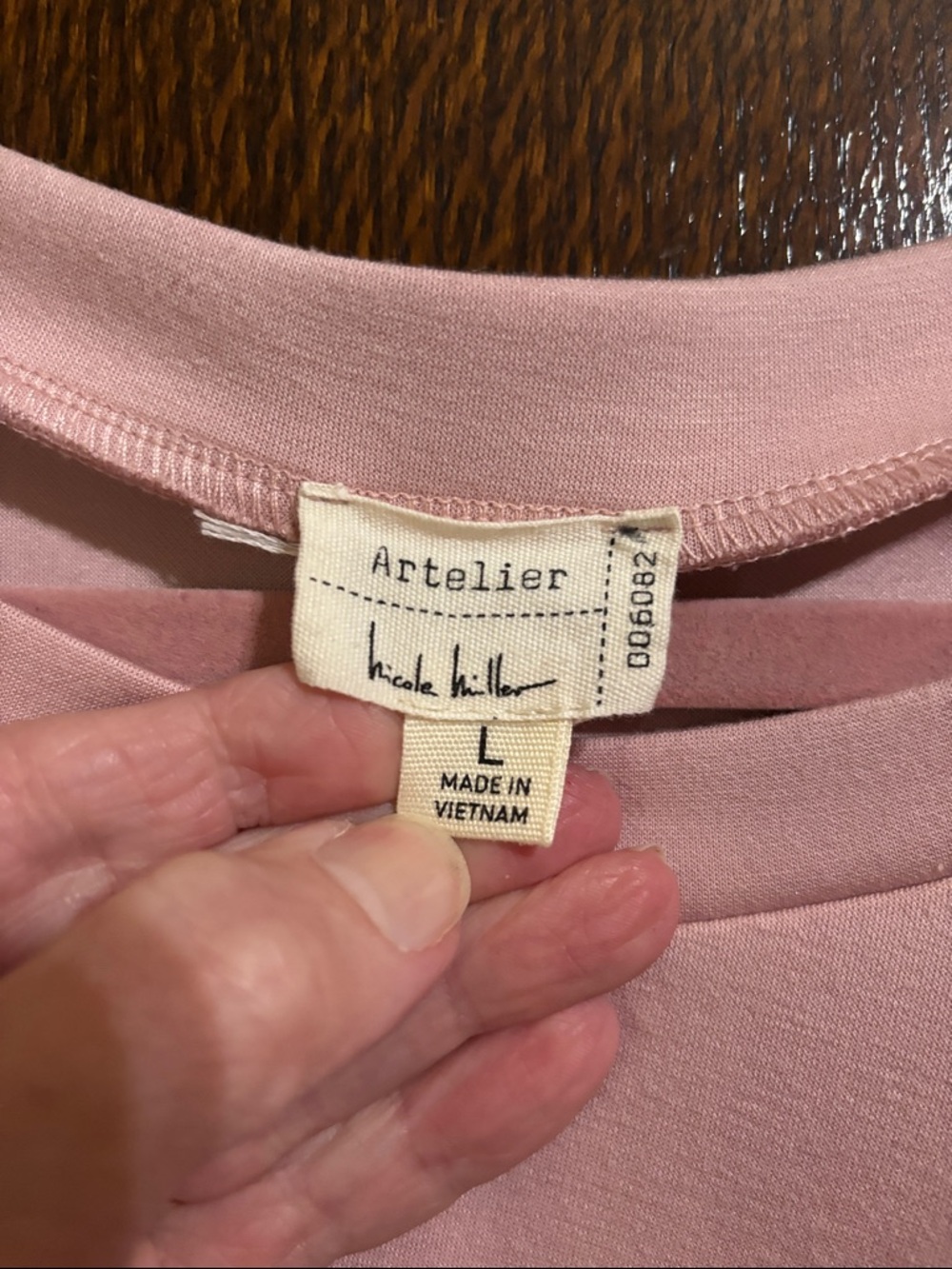 Nicole Miller Blush Pink Side-Tie Mini Dress - Picture 2 of 6